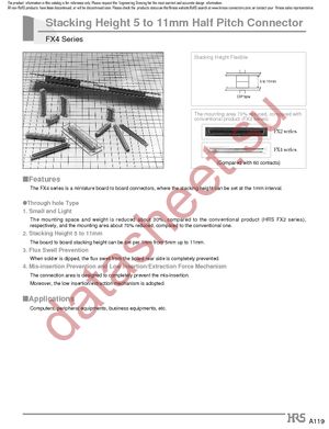 FX4C3-80P-1.27DSA(71) datasheet  